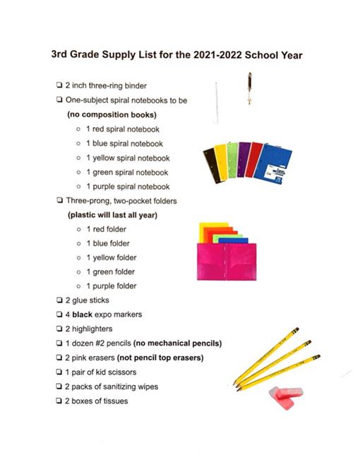 Supply List